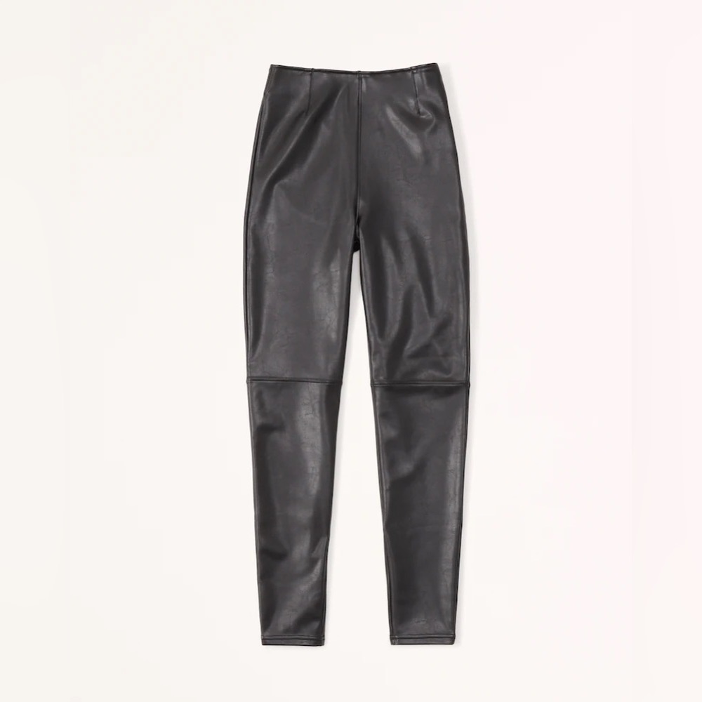 Abercrombie & Fitch - Classic Vegan Leather Legging - Size: Small